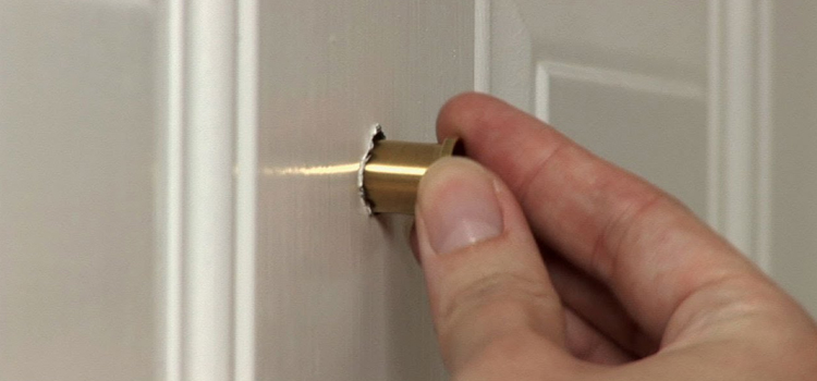 peephole door repair in Port Orange